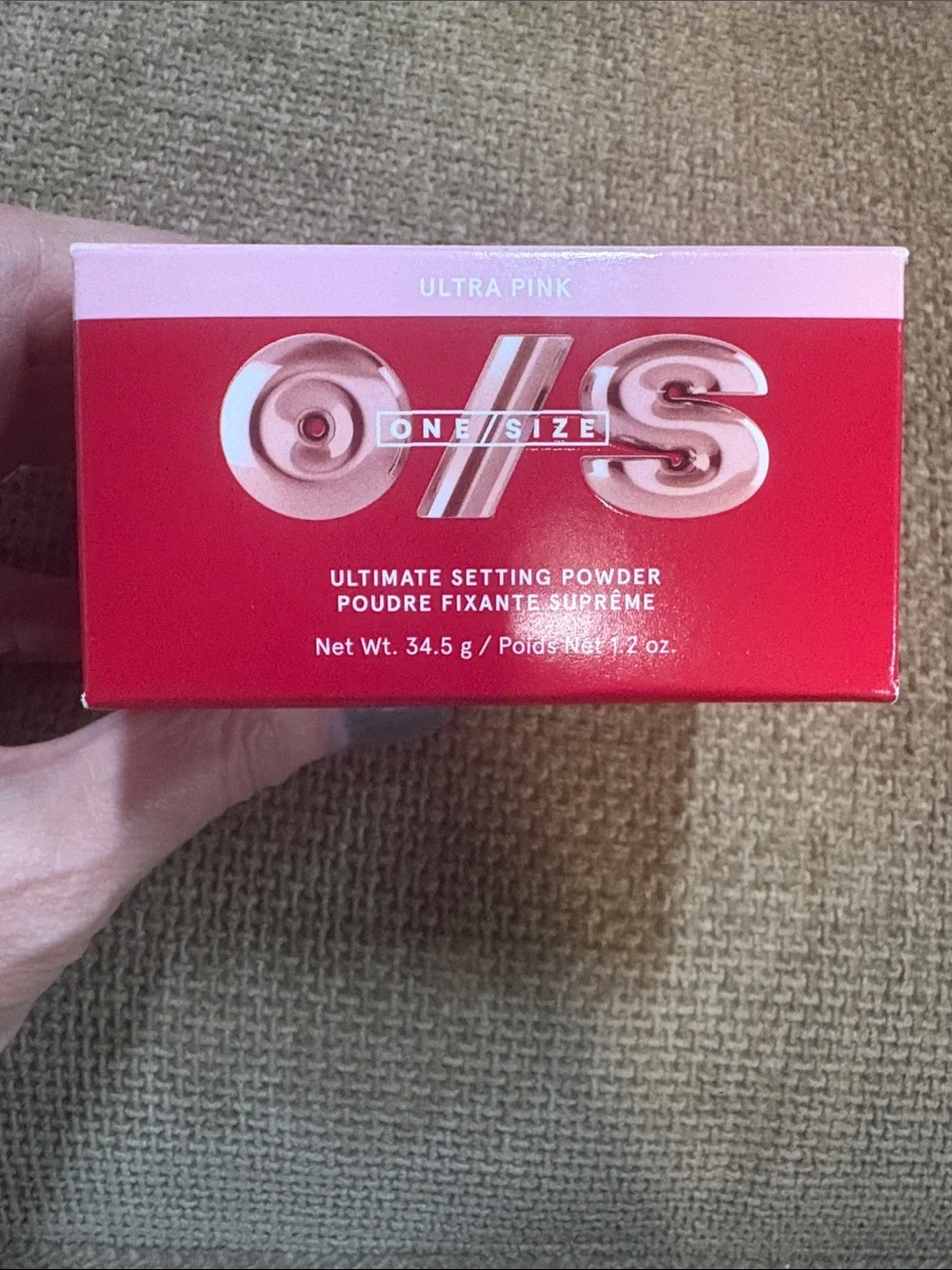 ONE/SIZE Ultimate Setting Powder — Light Pink Jar